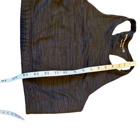 Outdoor Voices Women's TechSweat Crop Top Sports Bra Charcoal Gray Size M - Picture 4 of 6